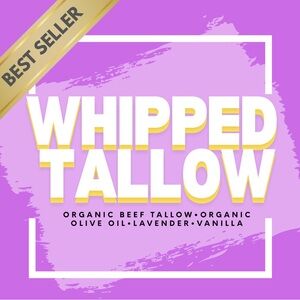 LAVENDER 2oz. Homemade Whipped Tallow